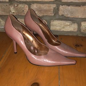 Maeve pink high heeled stilettos